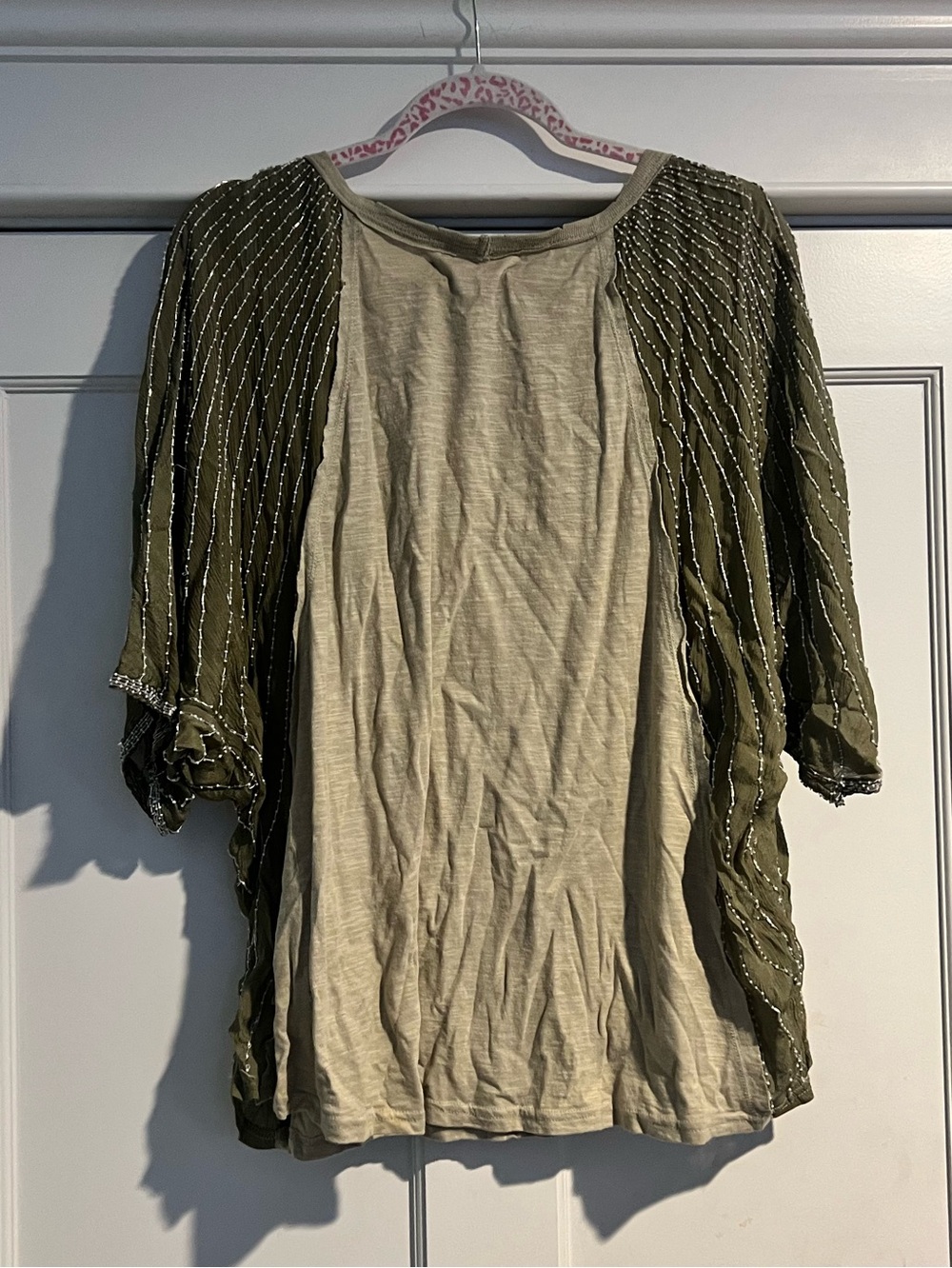 Free People - We the Free Showtime Tee - Olive - NWT - Picture 9 of 12